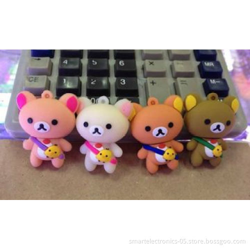 Cartoon Bear USB Flash Drive, Free Customer, Package, Printing, 3-year Warranty